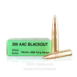 300 Blackout Rifle Ammo From Sellier and Bellot For Sale