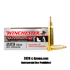 Discount Winchester 223  40 Grain Rifle Ammunition