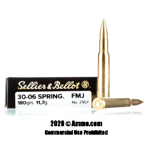 30-06 Rifle Ammo From Sellier and Bellot For Sale