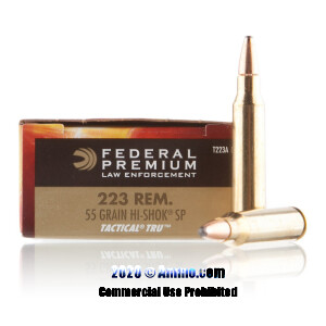 500 Rounds Of 223 Rifle Ammo From Federal