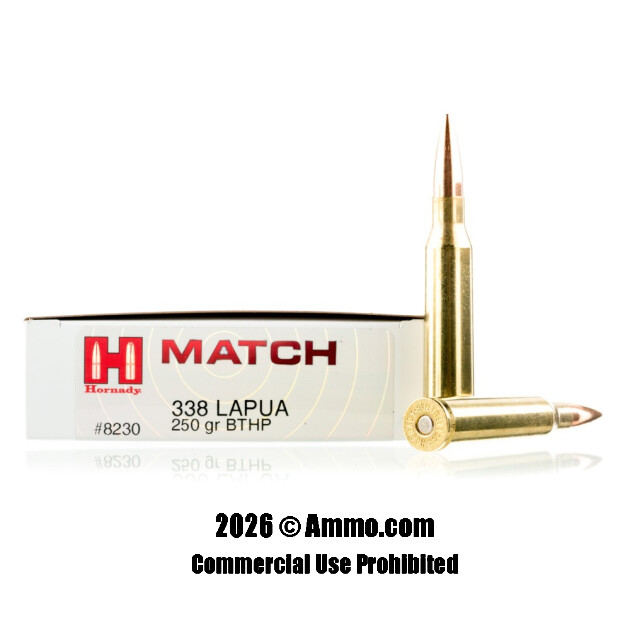 338 Lapua vs 50 BMG - Long Range Cartridge Comparison