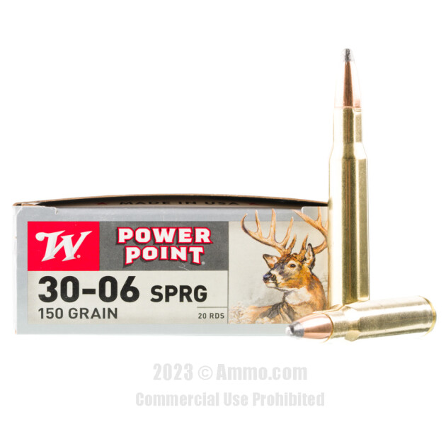 Winchester 30-06 Ammo - 200 Rounds of 150 Grain PP Ammunition
