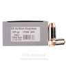 Click To Purchase This 50 Action Express Underwood Ammunition