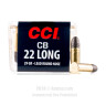 Click To Purchase This 22 Long CCI Ammunition