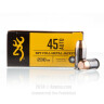 Click To Purchase This 45 ACP Browning Ammunition