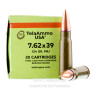 Click To Purchase This 7.62x39 Tela Ammo Ammunition
