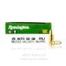 Click To Purchase This 25 ACP Remington Ammunition
