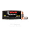 Click To Purchase This 380 ACP Wolf Ammunition