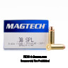Click To Purchase This 38 Special Magtech Ammunition
