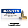 Click To Purchase This 38 S&W Magtech Ammunition