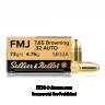 Click To Purchase This 32 ACP Sellier and Bellot Ammunition