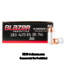 Click To Purchase This 380 ACP Blazer Ammunition