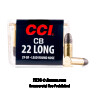 Click To Purchase This 22 Long CCI Ammunition