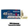 Click To Purchase This 45 ACP Fiocchi Ammunition