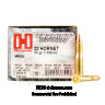 Click To Purchase This 22 Hornet Hornady Ammunition