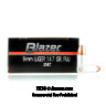 Click To Purchase This 9mm Blazer Ammunition