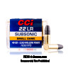 Click To Purchase This 22 LR CCI Ammunition