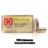Click To Purchase This 9mm Hornady Ammunition