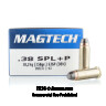 Click To Purchase This 38 Special Magtech Ammunition