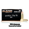 Click To Purchase This 38 Special Blazer Brass Ammunition