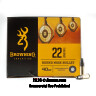 Click To Purchase This 22 LR Browning Ammunition