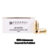 Click To Purchase This 45 ACP Federal Ammunition