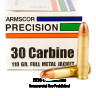 Click To Purchase This 30 Carbine Armscor Ammunition