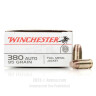 Click To Purchase This 380 ACP Winchester Ammunition