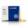 Click To Purchase This 22 WMR Sellier and Bellot Ammunition
