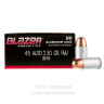Click To Purchase This 45 ACP Blazer Ammunition