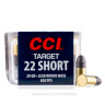 Click To Purchase This 22 Short CCI Ammunition