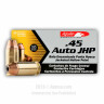 Click To Purchase This 45 ACP Aguila Ammunition