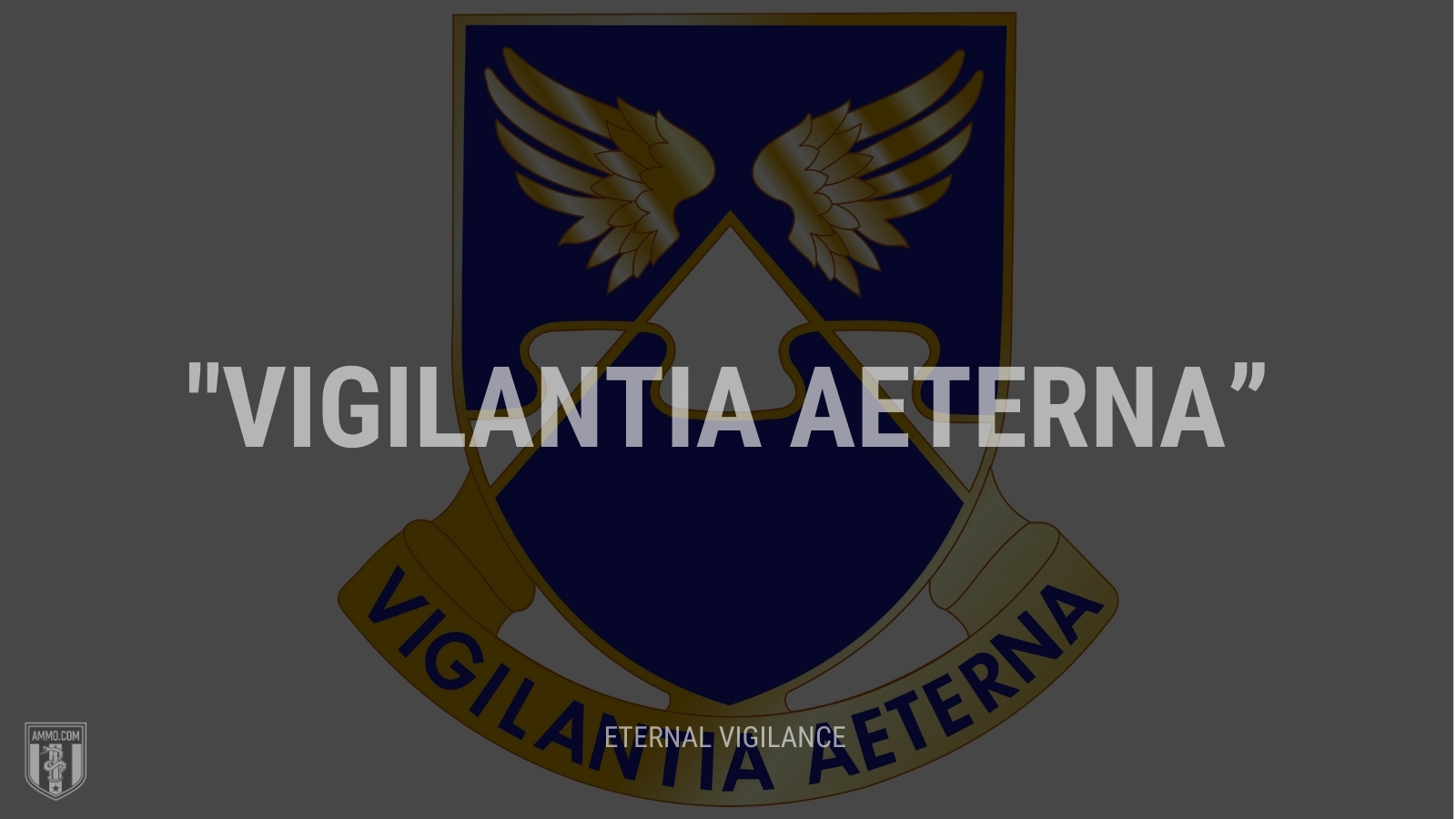 “Vigilantia aeterna” - Eternal vigilance