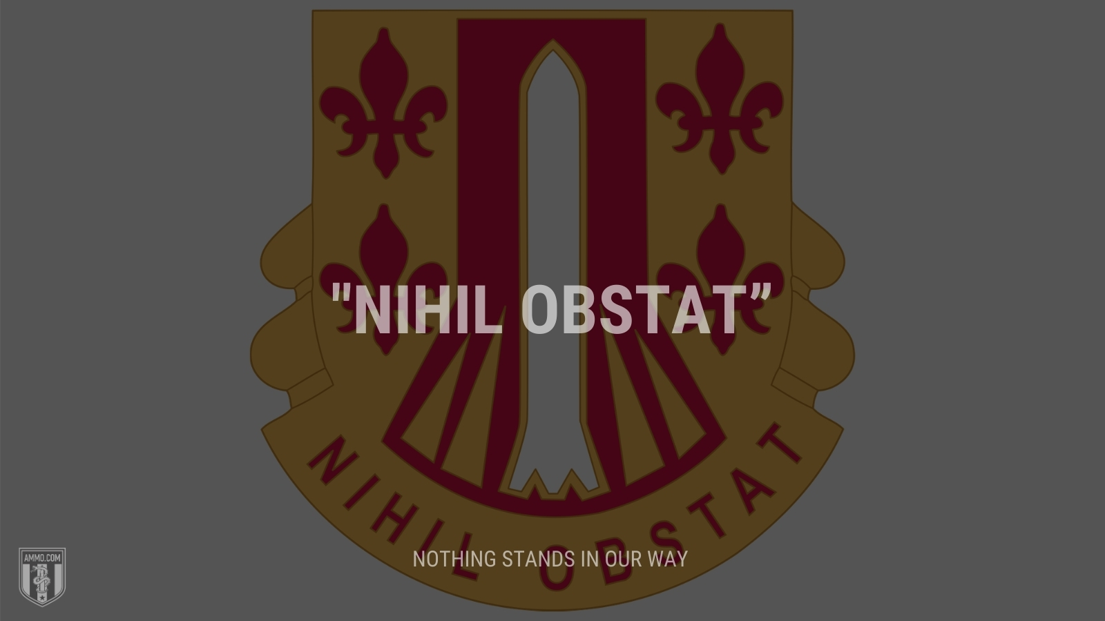 “Nihil obstat” - Nothing stands in our way