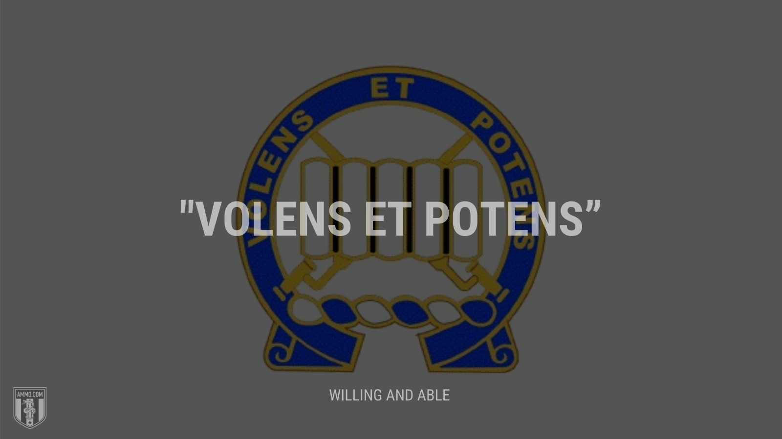 “Volens et potens” - Willing and able